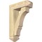 Ekena Millwork Balboa Arts and Crafts Rough Sawn Bracket w/ Offset Brace, Douglas Fir, 6"W x 18"D x 26"H BKT0604X18X26BOA03RDF - alternate 1